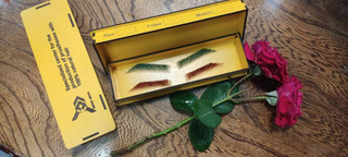 پروتز ابرو طبیعی فانتزی رنگی (کد:5010)
