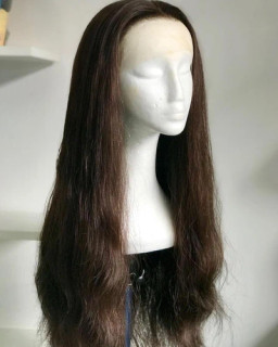 کلاه گیس تمام سر طبیعی کد 9015